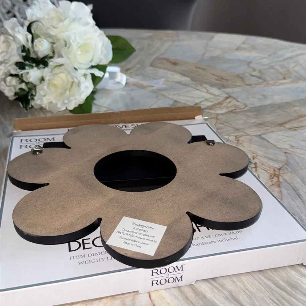 Black Decorative Shelf
